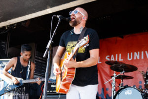 Gabe Kubanda performing at Warped Tour