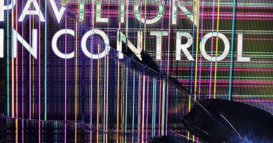 Pavilion band in control artwork