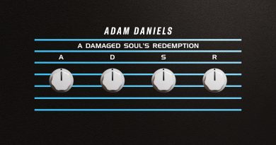 Adam Daniels A Damaged Soul's Redemption album cover