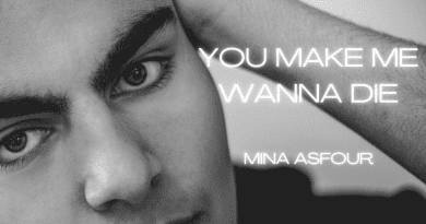 Mina Asfour You Make Me Wanna Die single cover