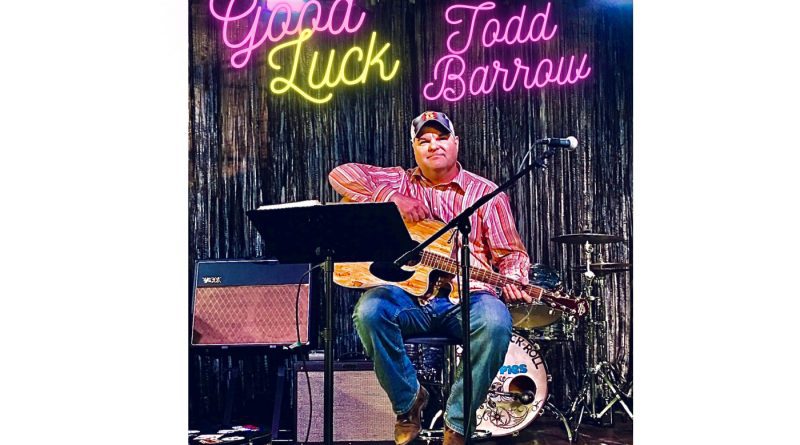 Todd Barrow Good Luck single cover