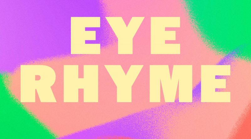 Render Ghosts Eye Rhyme single cover