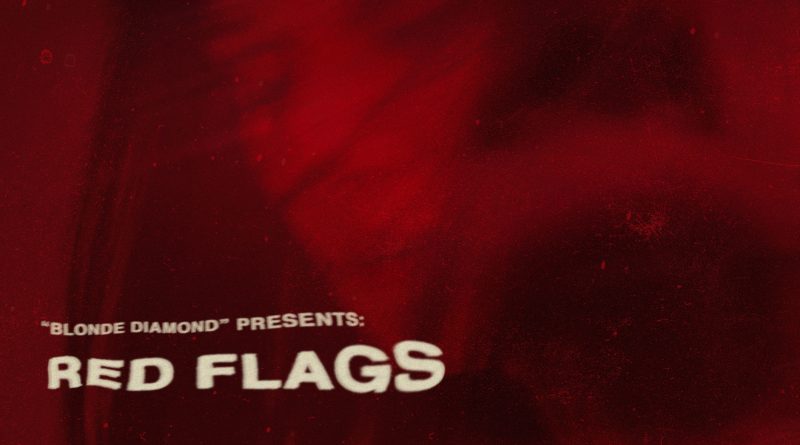 Blonde Diamond Red Flags single cover