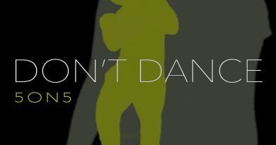 5on5 Don't Dance single cover