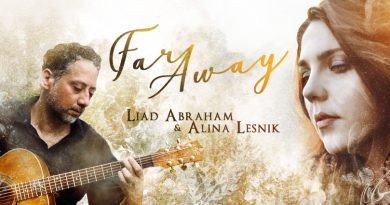 Liad Abraham Alina Lesnik Far Away single cover