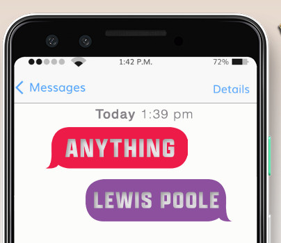 Lewis Poole Anything single cover