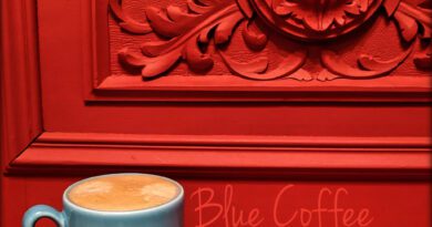 blue coffee - birth