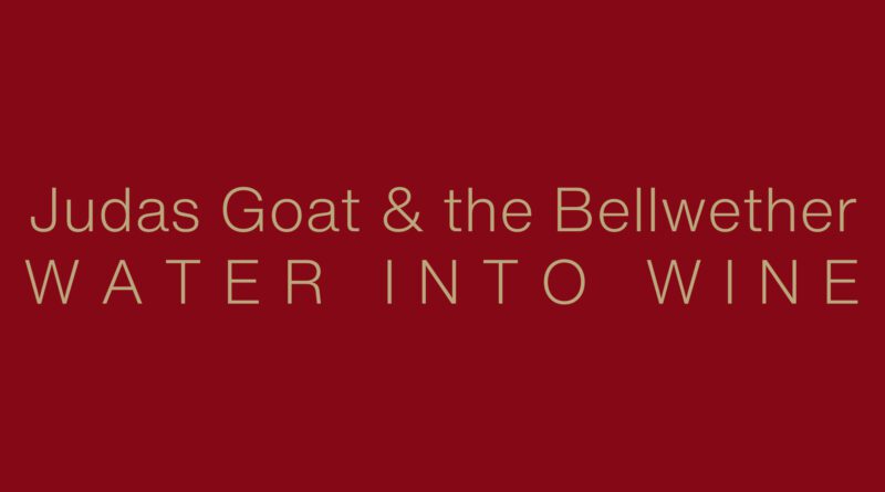 judas goat and the bellwether - water into wine